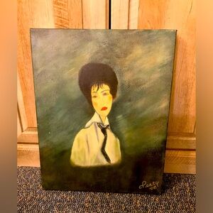 OIL ON CANVAS PAINTING SIGNED